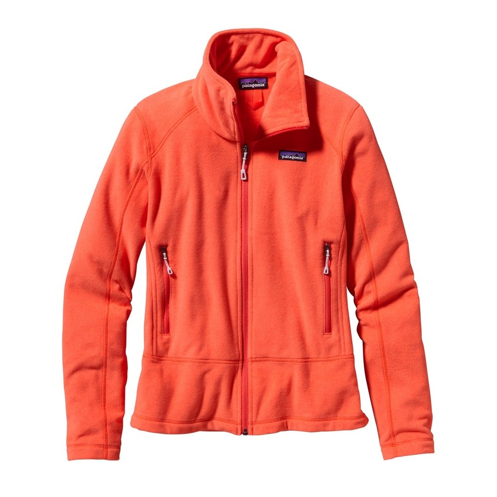 Patagonia Emmilen Fleece Zip Up Jacket Women's Size‎ XS Coral Pink